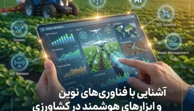 آشنایی با فناوری‌های نوین و ابزارهای هوشمند در کشاورزی